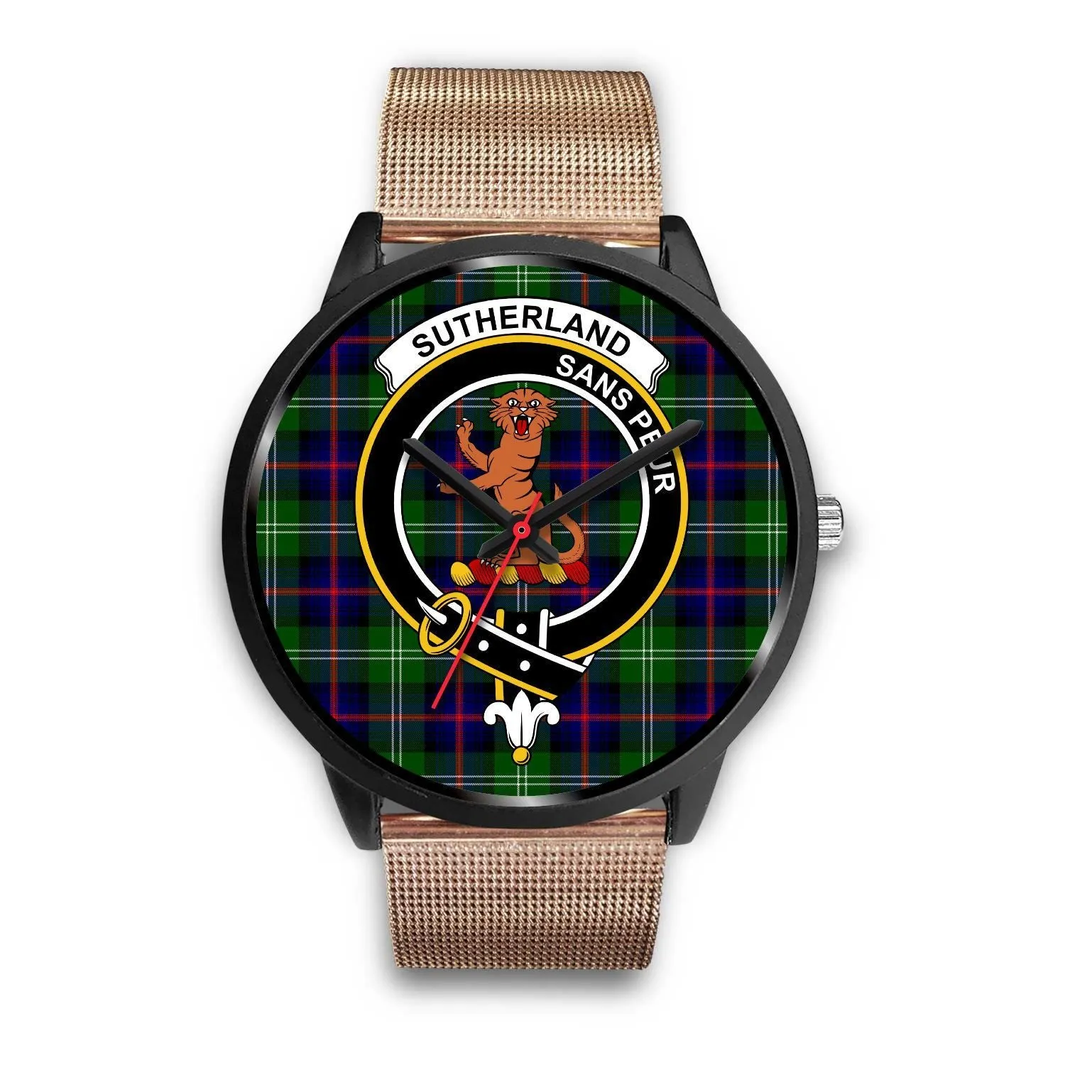 Sutherland I Clan Badge Tartan Black Watch