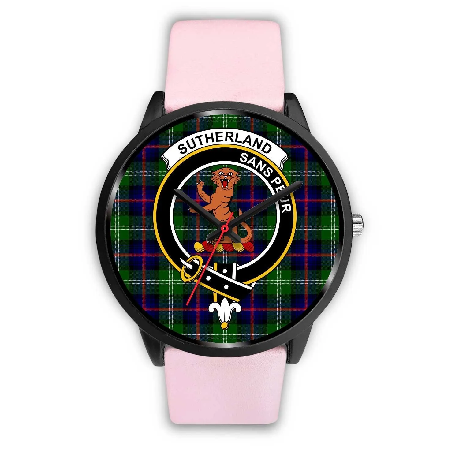 Sutherland I Clan Badge Tartan Black Watch