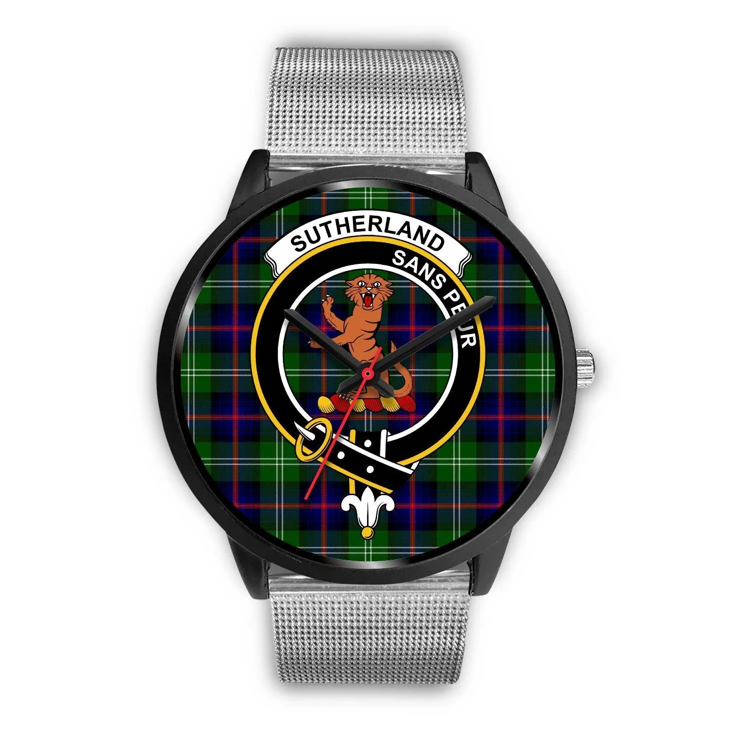 Sutherland I Clan Badge Tartan Black Watch