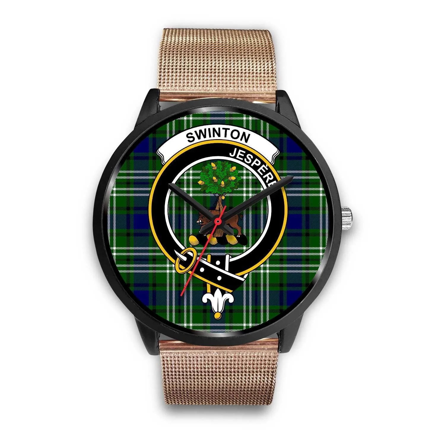 Swinton Clan Badge Tartan Black Watch