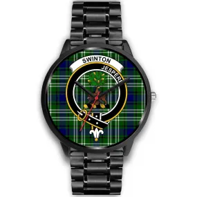 Swinton Clan Badge Tartan Black Watch