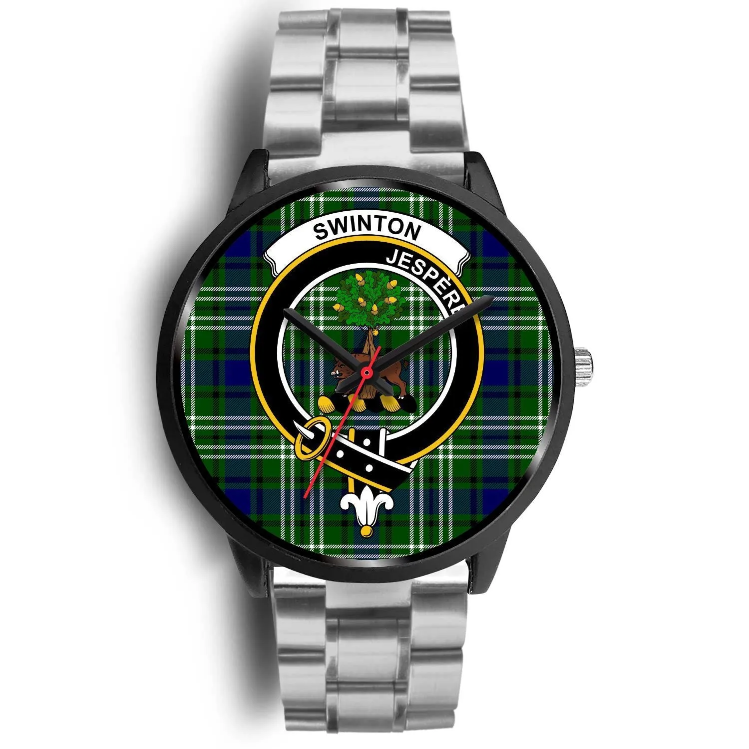 Swinton Clan Badge Tartan Black Watch