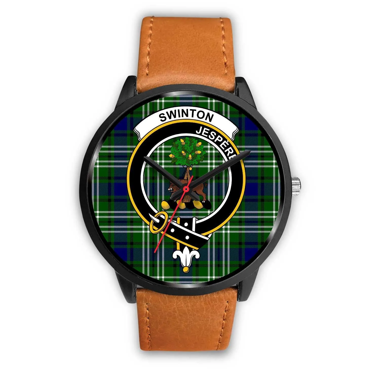 Swinton Clan Badge Tartan Black Watch