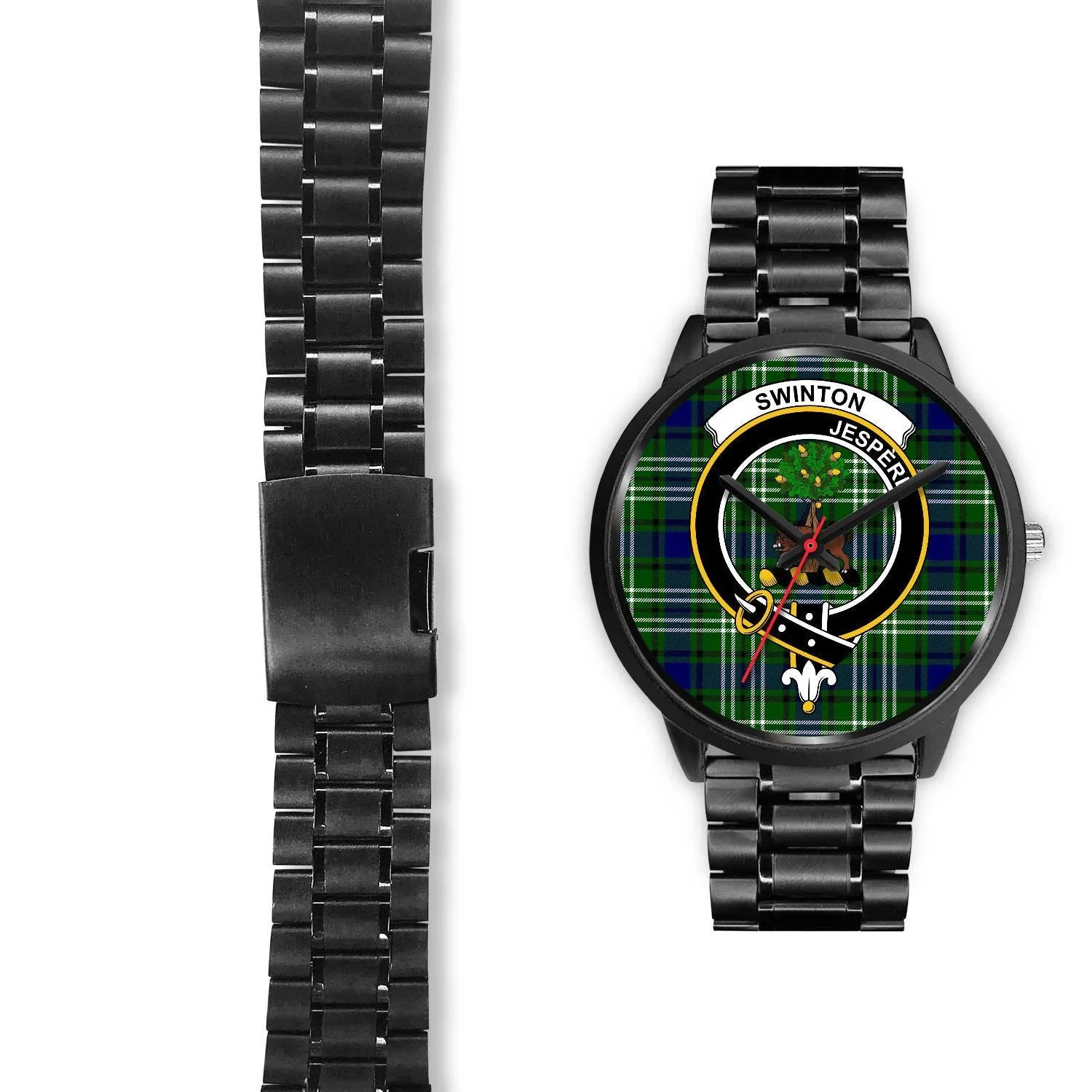 Swinton Clan Badge Tartan Black Watch