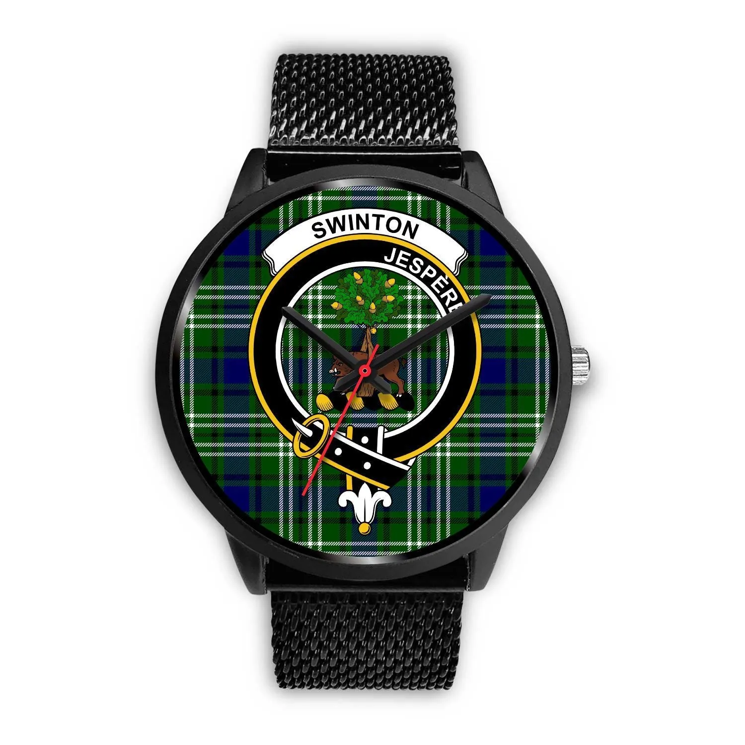 Swinton Clan Badge Tartan Black Watch