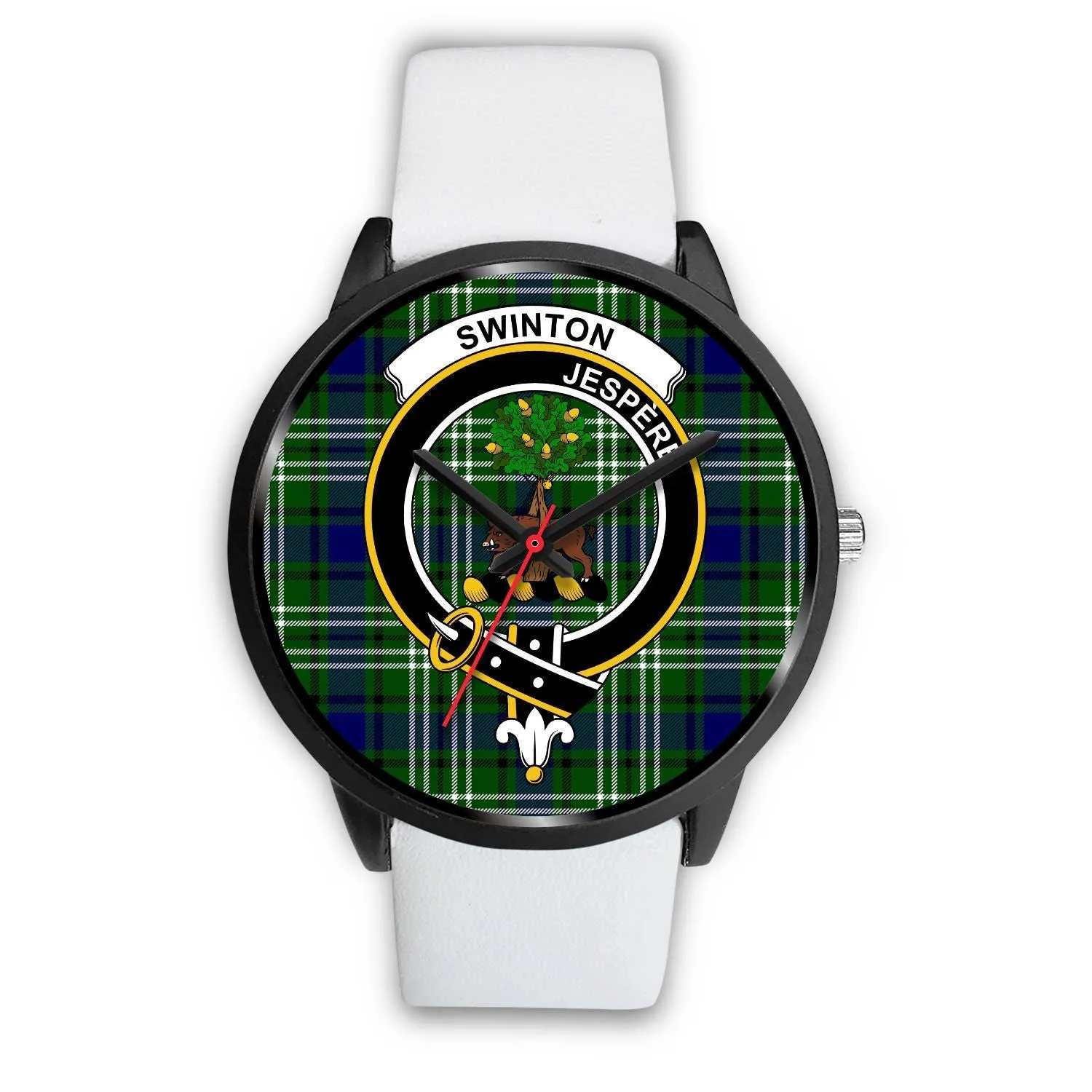 Swinton Clan Badge Tartan Black Watch