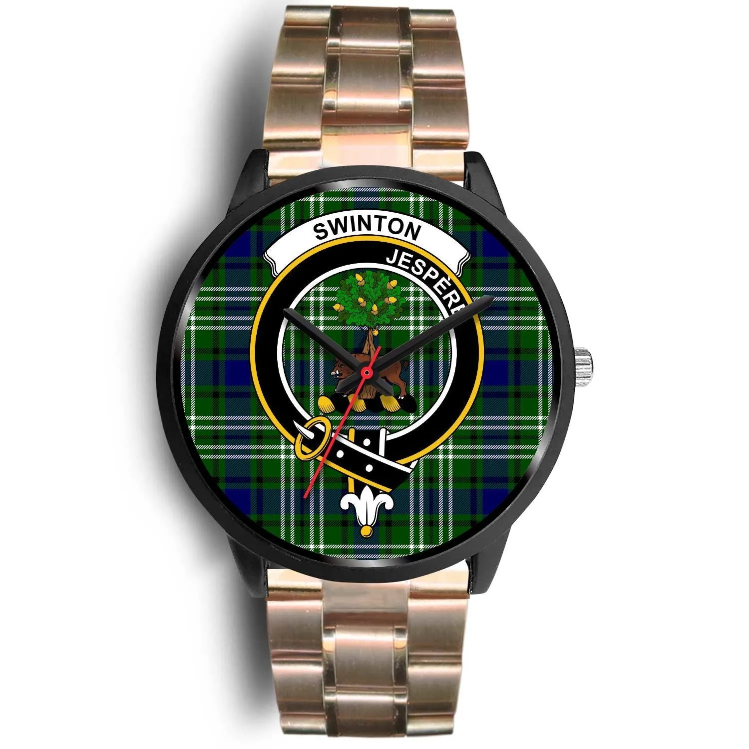 Swinton Clan Badge Tartan Black Watch