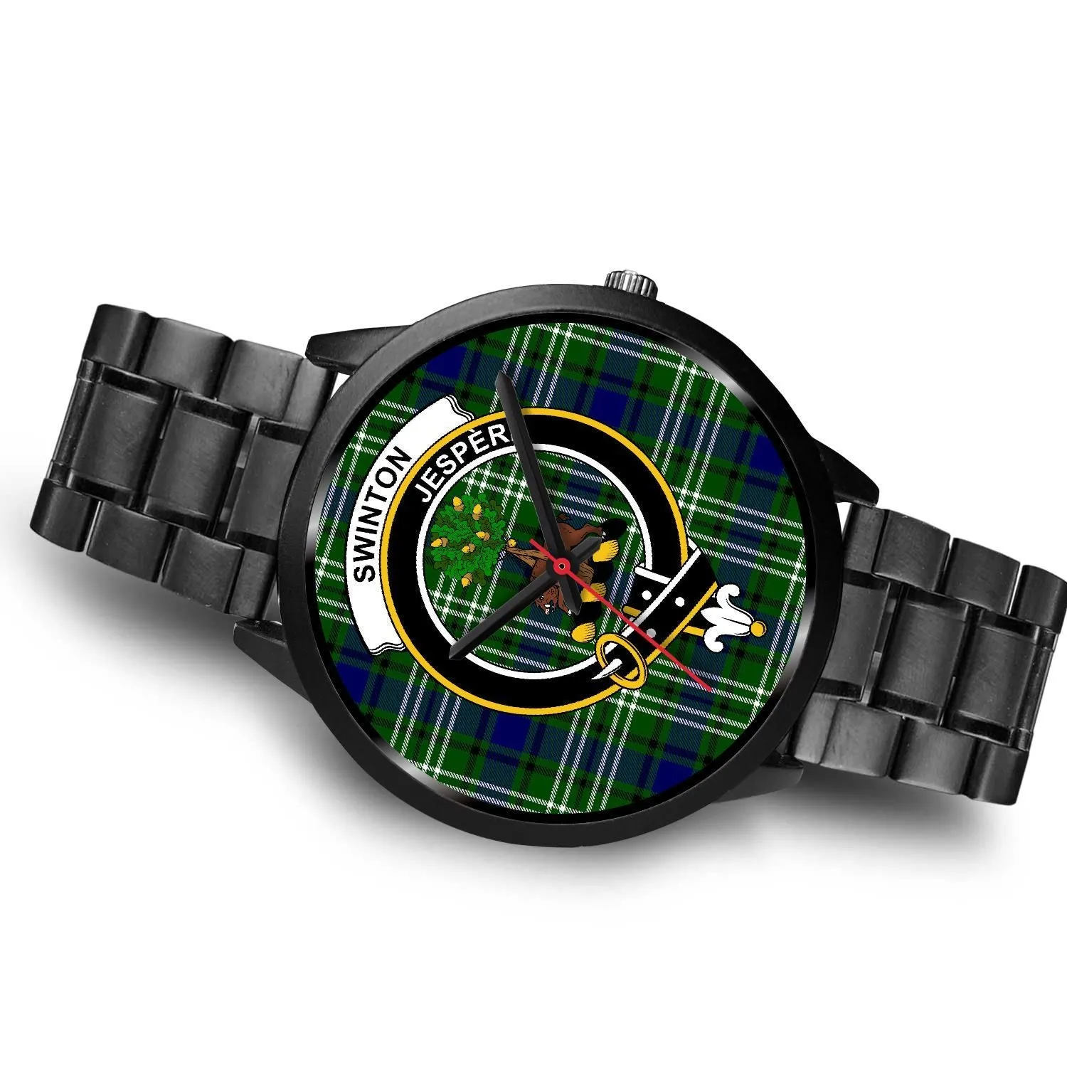 Swinton Clan Badge Tartan Black Watch