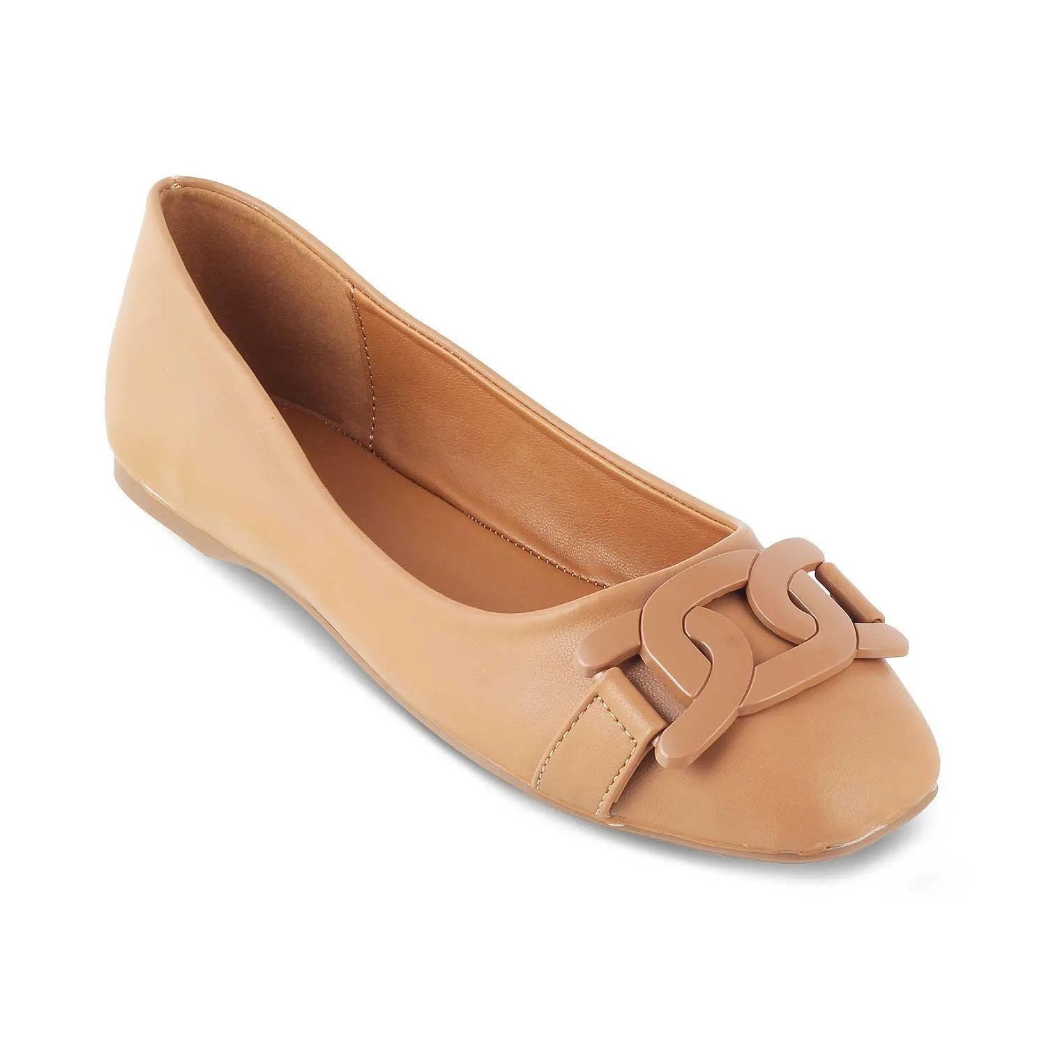 The Tresx Tan Women's Dress Ballerinas Tresmode