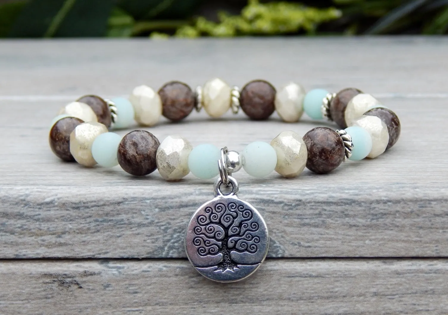 Tree of Life Bracelet - Calming Beaded Jewelry