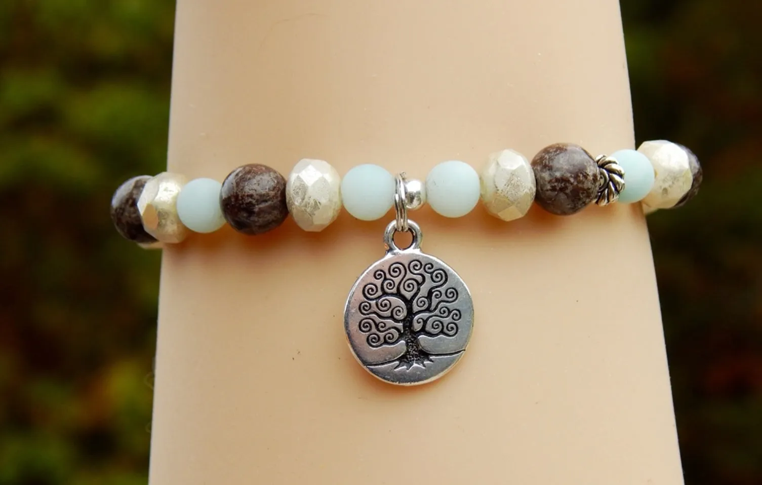 Tree of Life Bracelet - Calming Beaded Jewelry