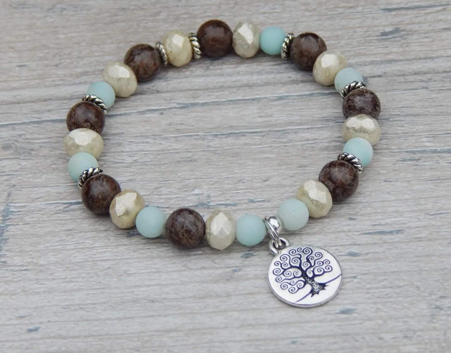 Tree of Life Bracelet - Calming Beaded Jewelry