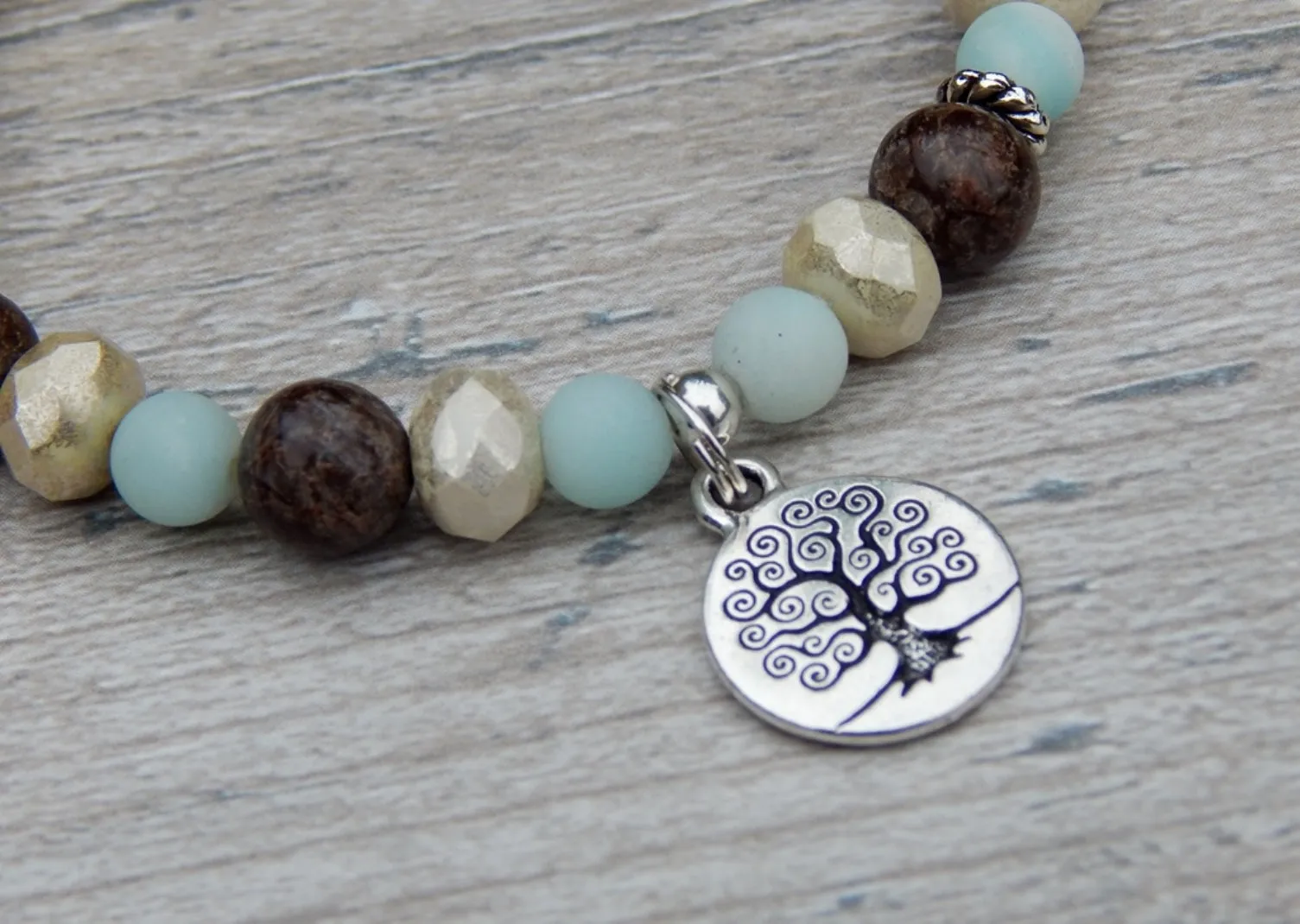 Tree of Life Bracelet - Calming Beaded Jewelry