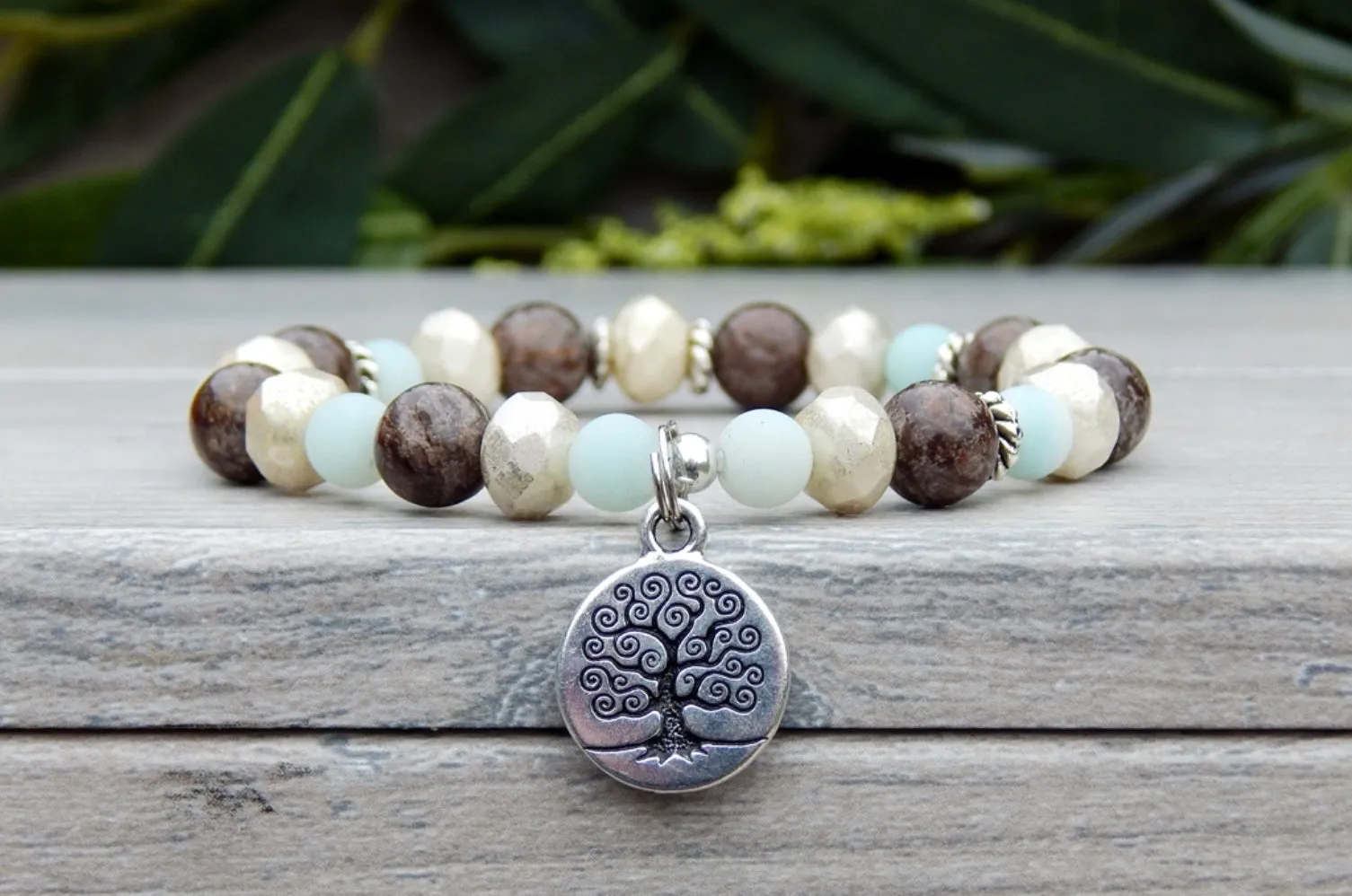 Tree of Life Bracelet - Calming Beaded Jewelry