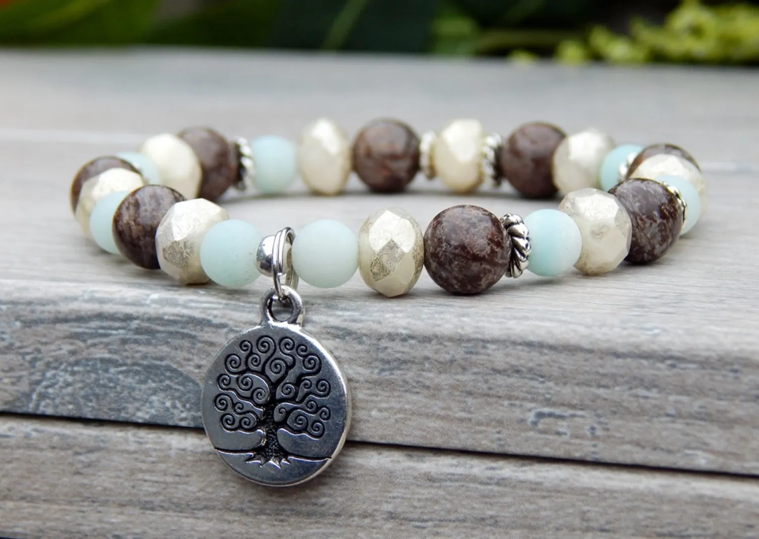 Tree of Life Bracelet - Calming Beaded Jewelry