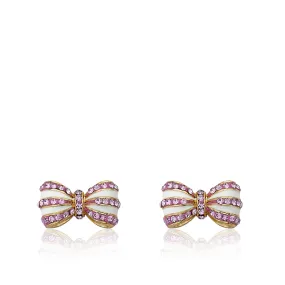 Twin Star Bow Earrings