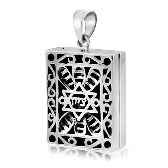 Tzion Israel Book Locket Pendant