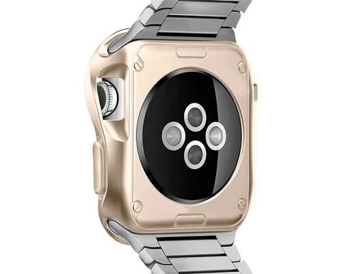 Ultra Slim TPU Case for Apple Watch 38mm - Champagne Gold