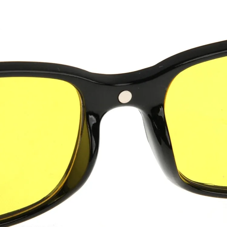 UV Protection Yellow Resin Lens Reading Glasses with Currency Detecting Function,  3.50D