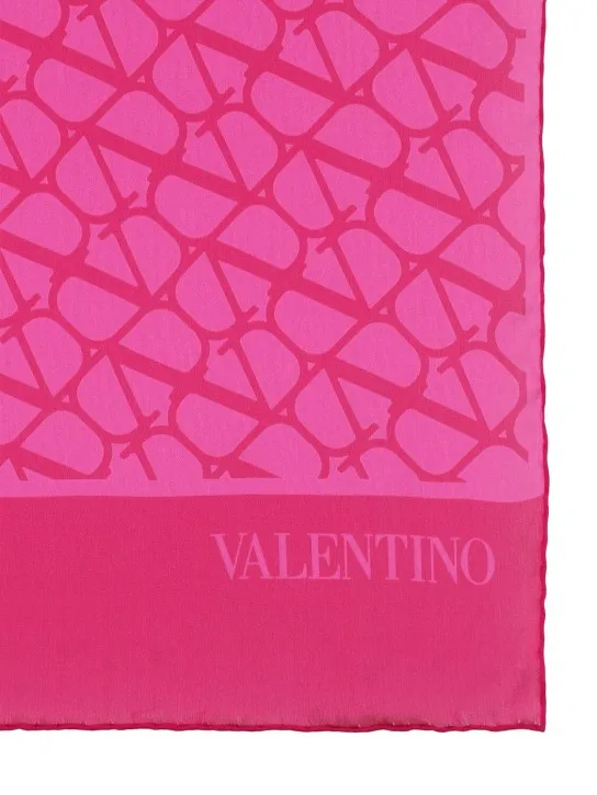 Valentino Garavani   Toile Iconographe silk twill scarf 