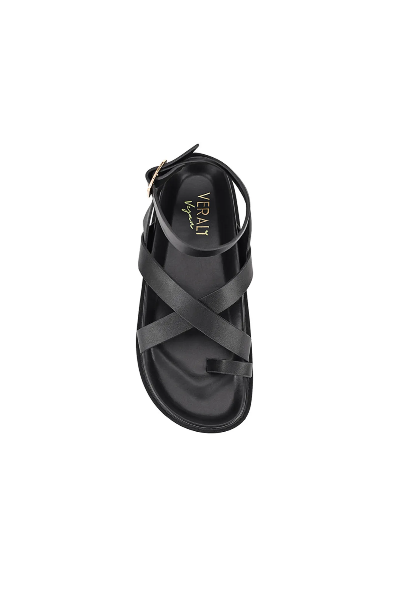 Verali Brady Footbed Sandal Black