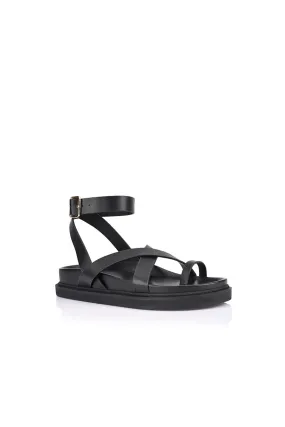 Verali Brady Footbed Sandal Black