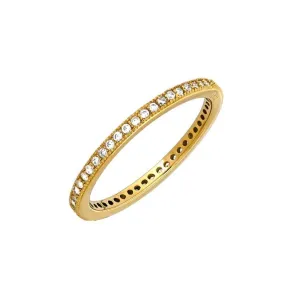 Vermeil Eternity Ring