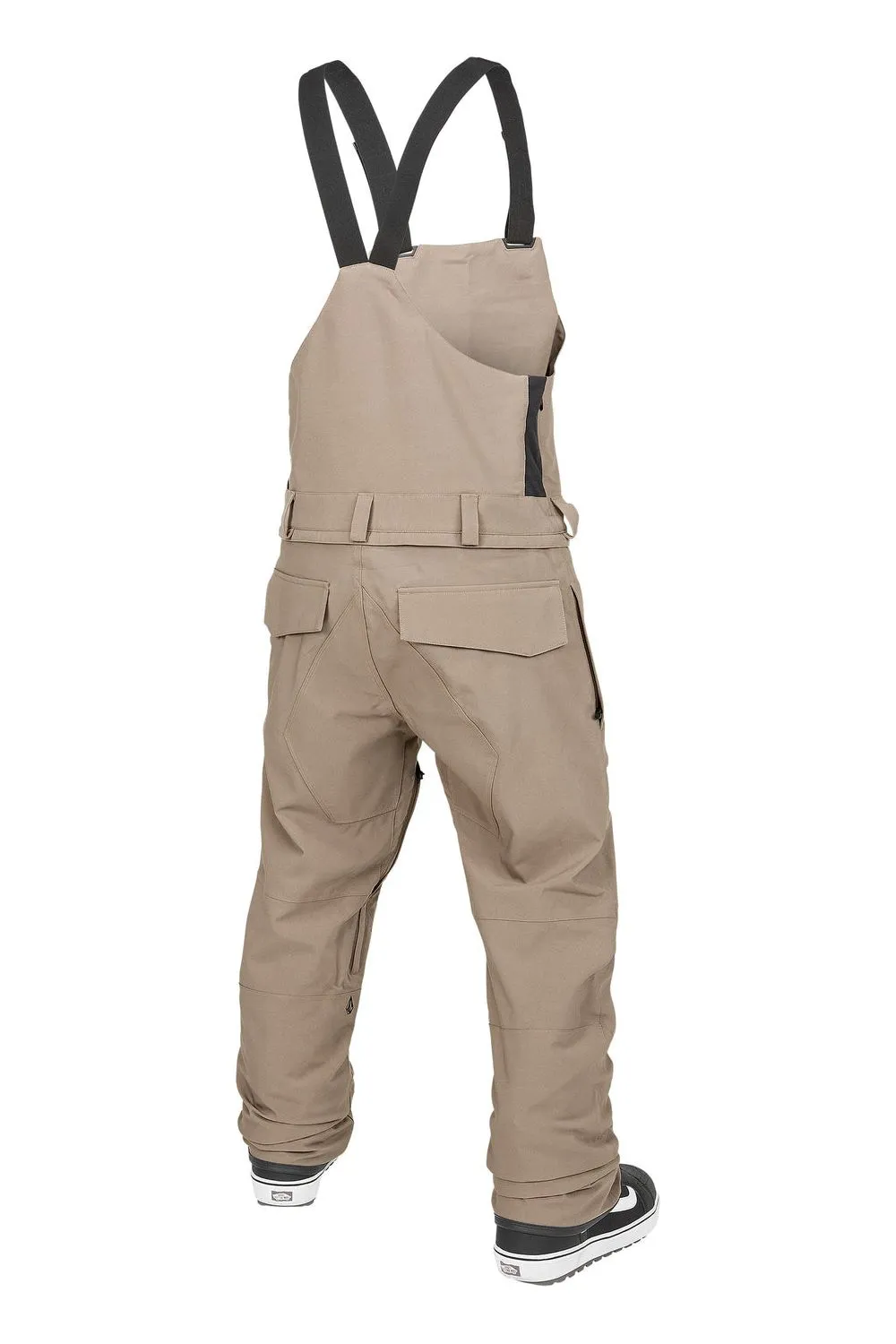 Volcom Roan Bib Overall Chestnut Brown