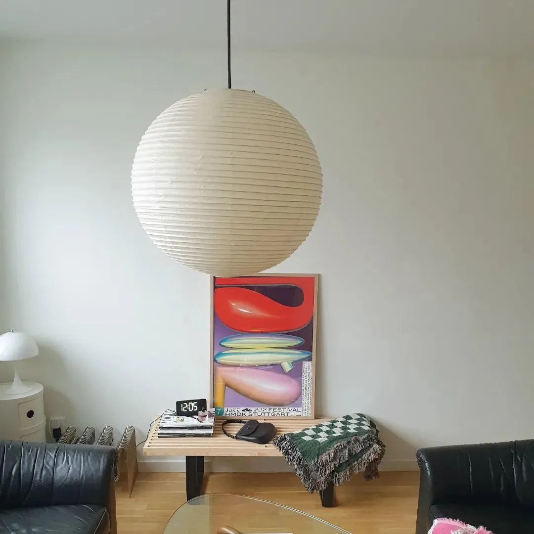 Washi Paper Round Series Pendant Lamp