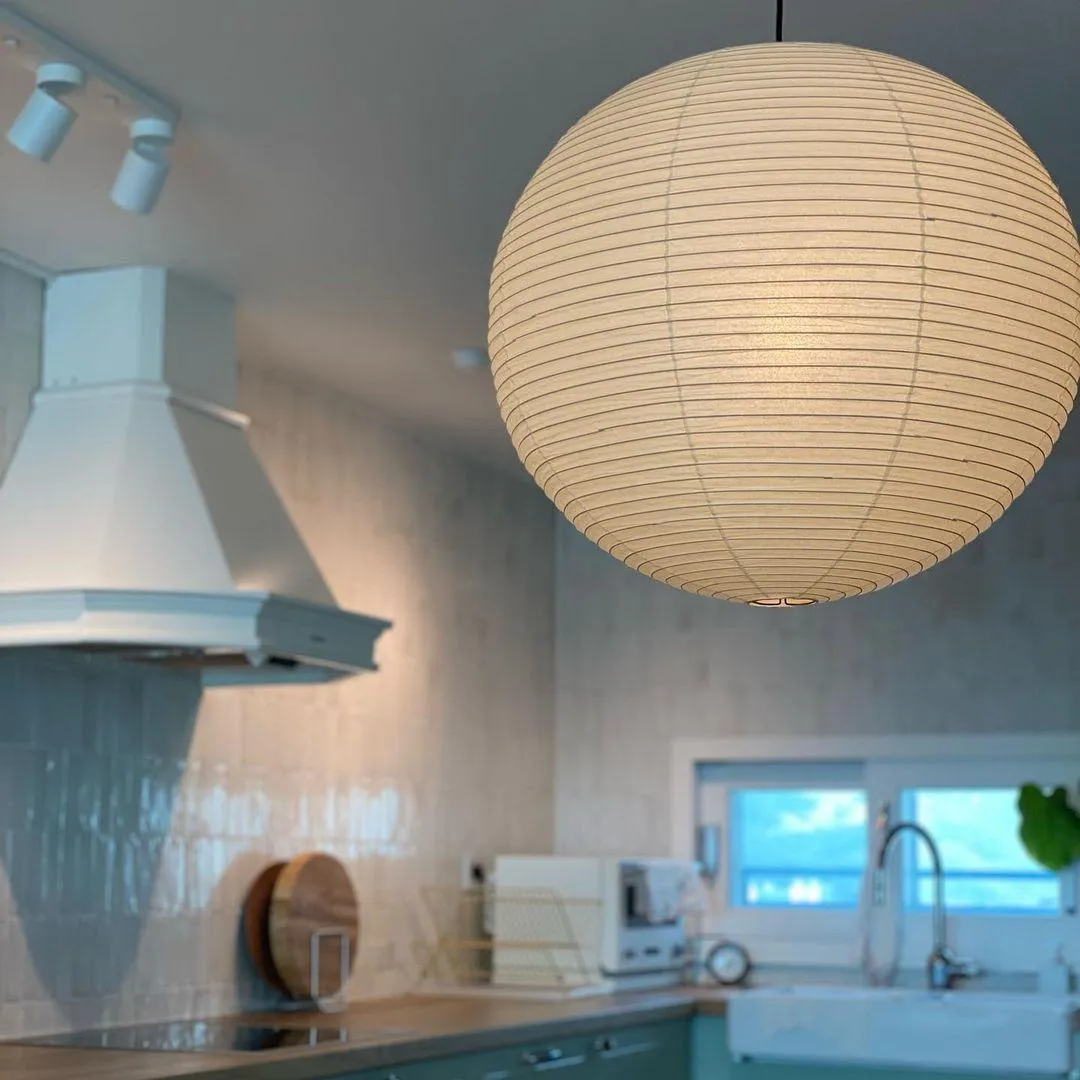 Washi Paper Round Series Pendant Lamp