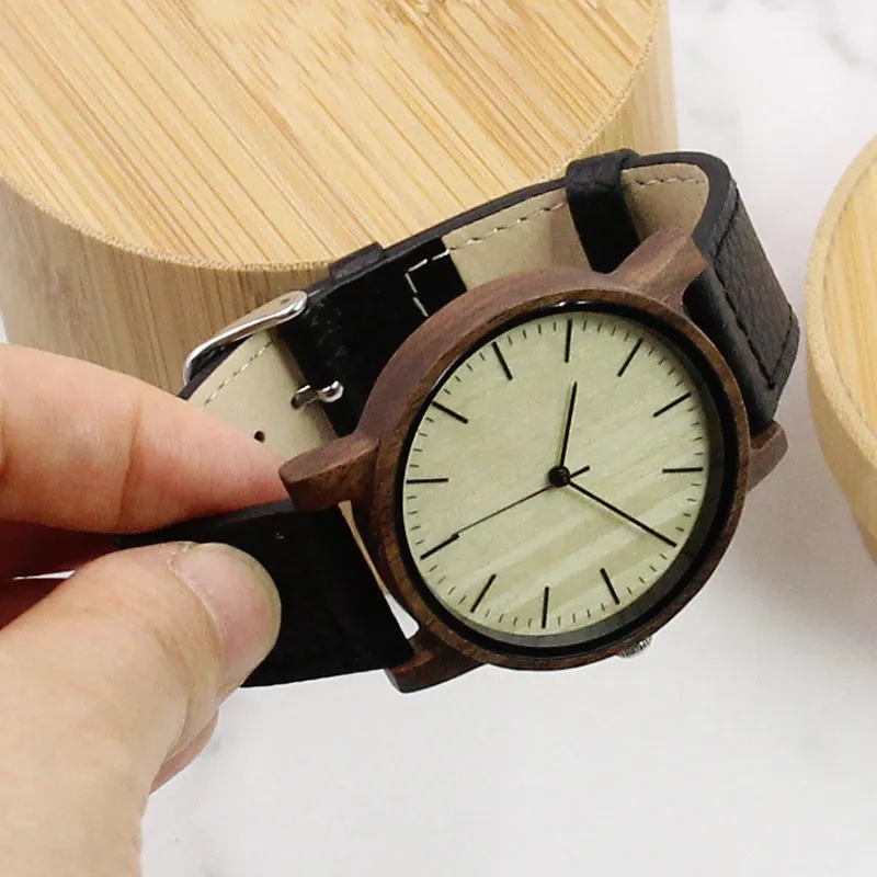 White Dew Wood Watch | Walnut Wood