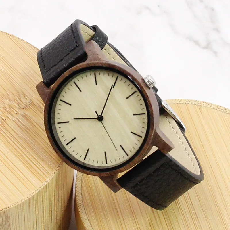 White Dew Wood Watch | Walnut Wood