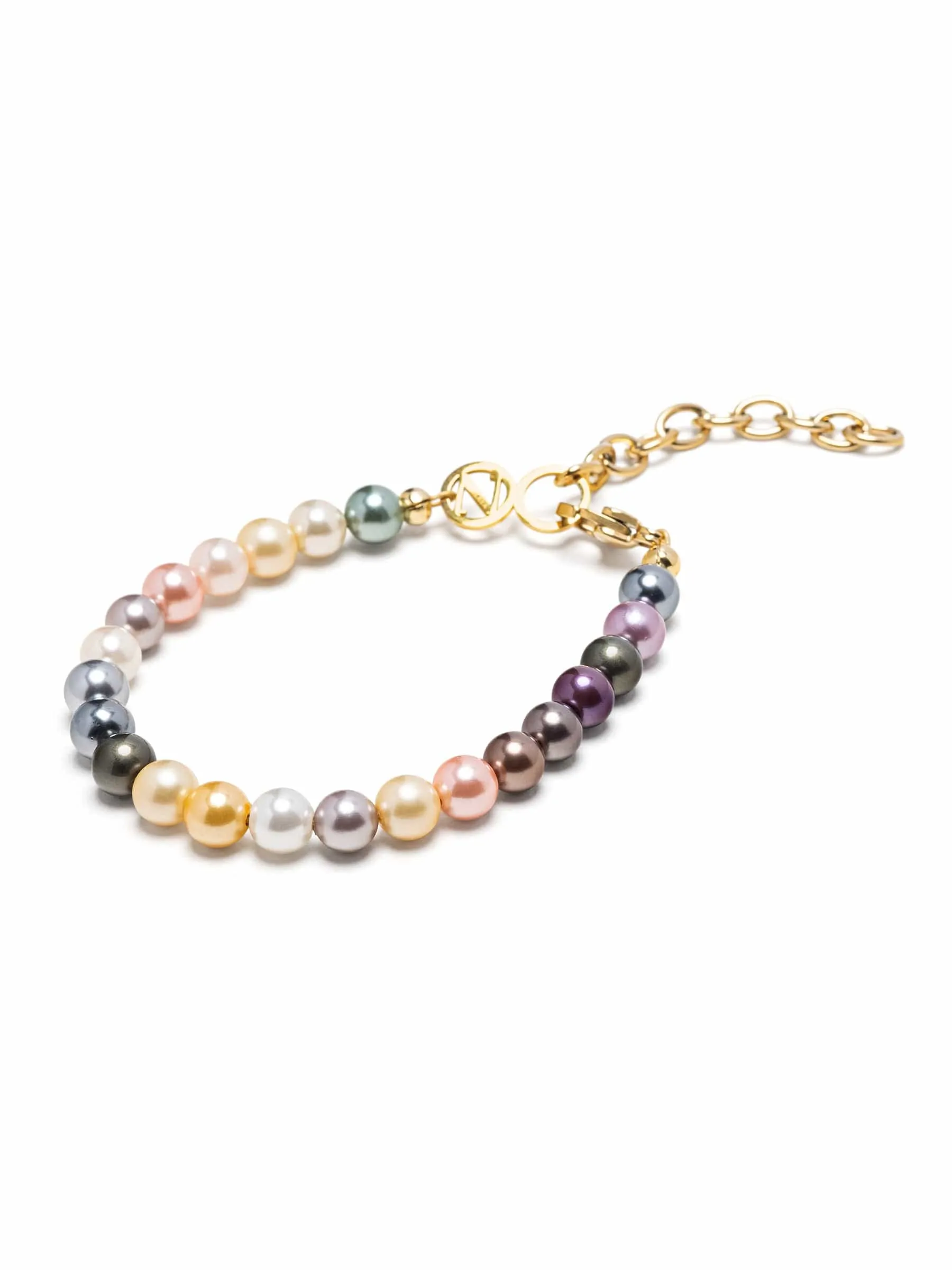 Women's Rainbow Pearl Bracelet