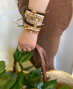 Wood Bead Bracelet