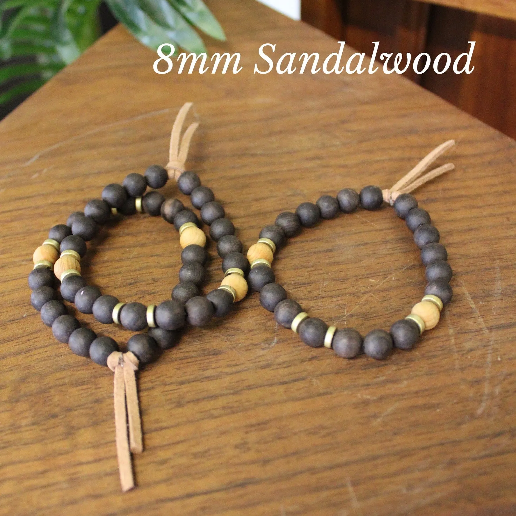 Wood Bead Bracelet