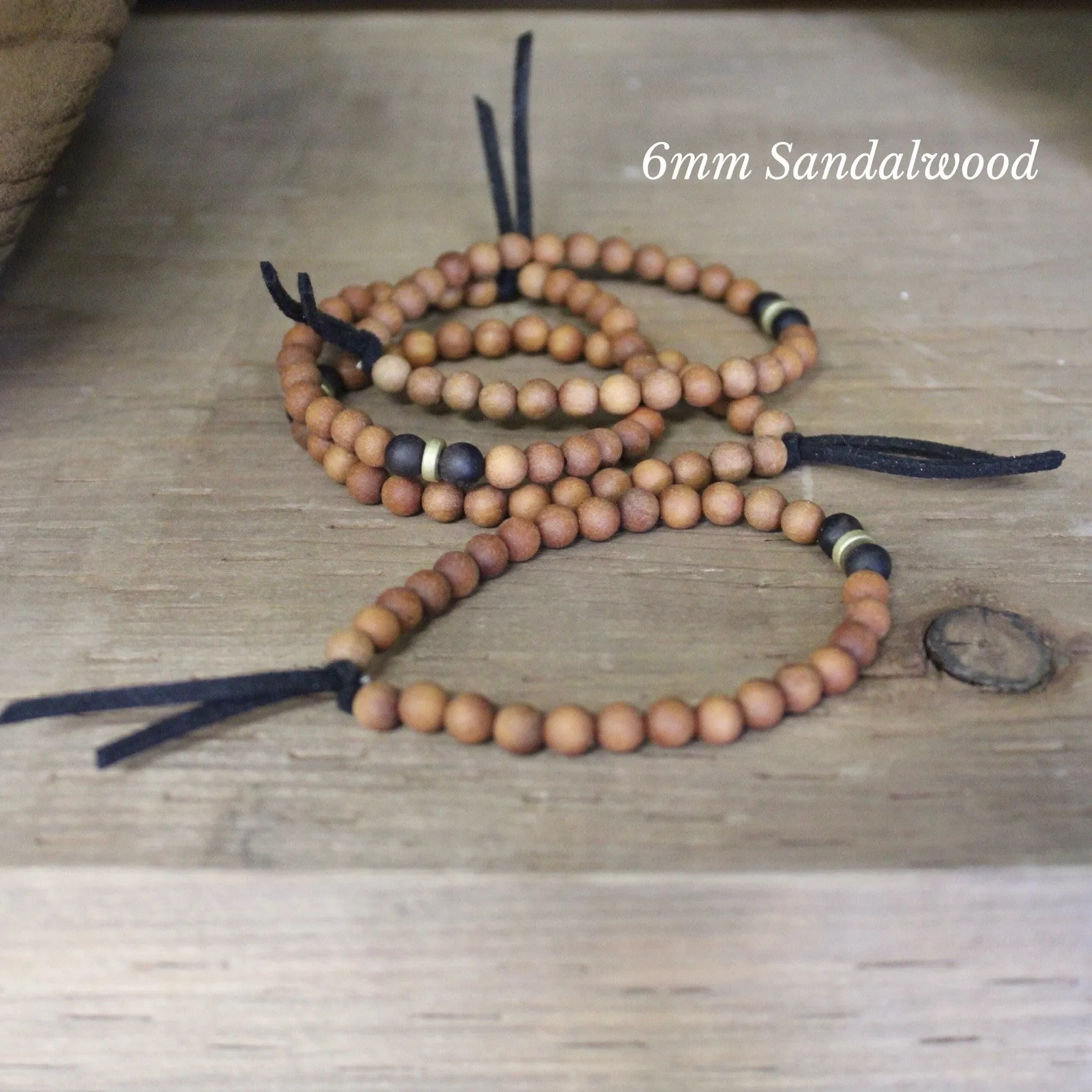 Wood Bead Bracelet