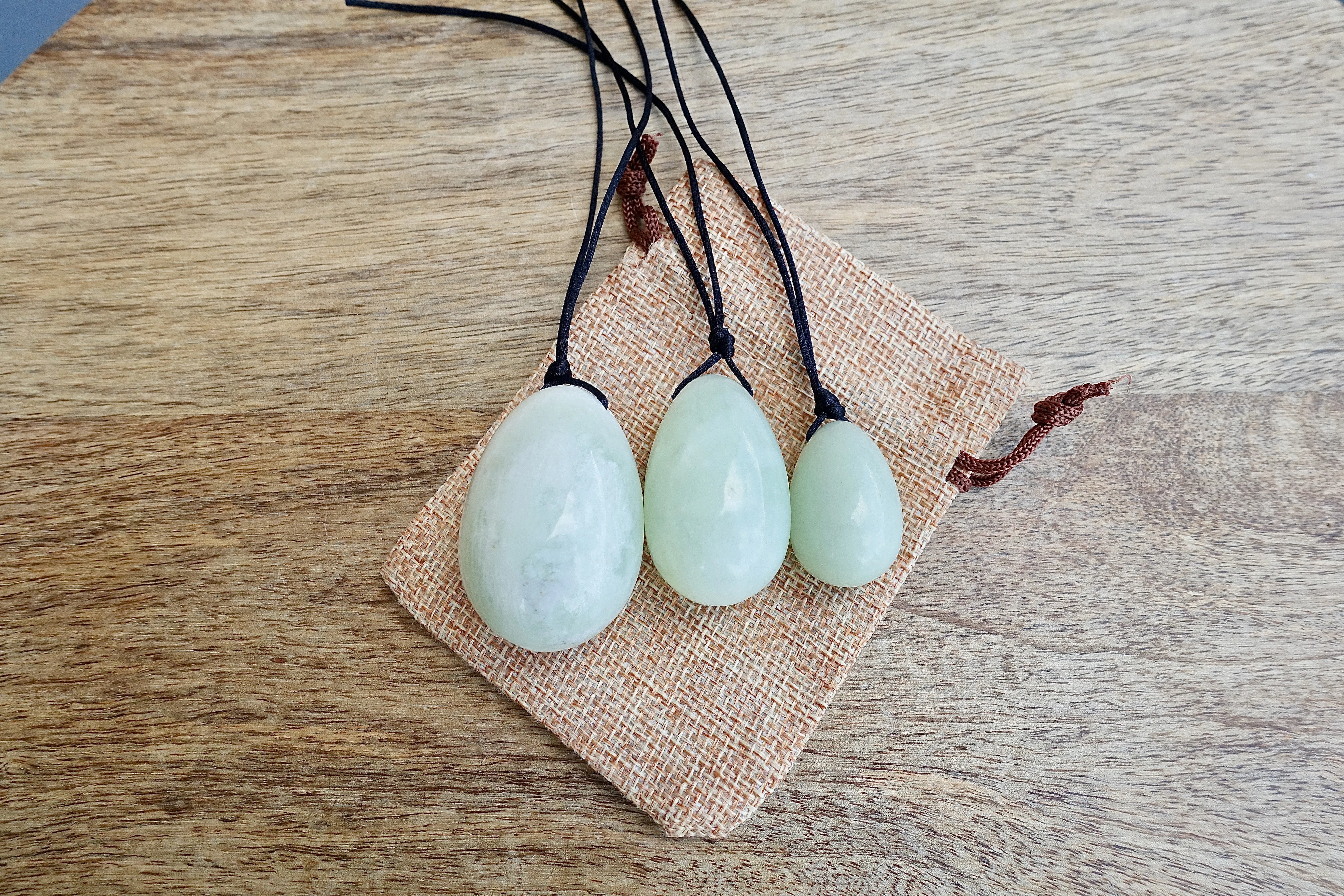 Xinshan Jade Yoni Eggs Set and Massage Wand